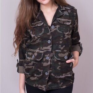 Anthropologie Heartloom "Emma" Camo Jacket
